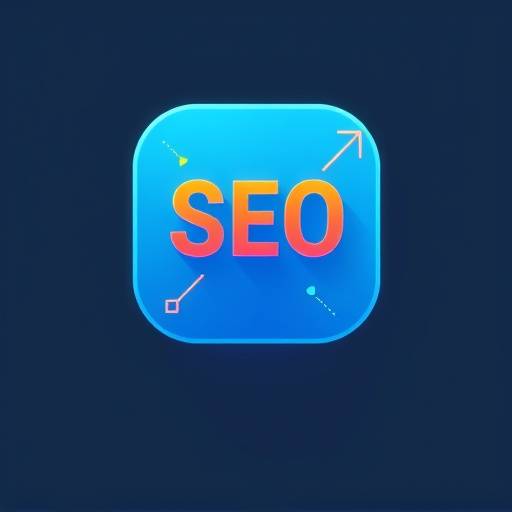 Icono representando la optimización SEO, incluyendo el texto alternativo para imágenes.